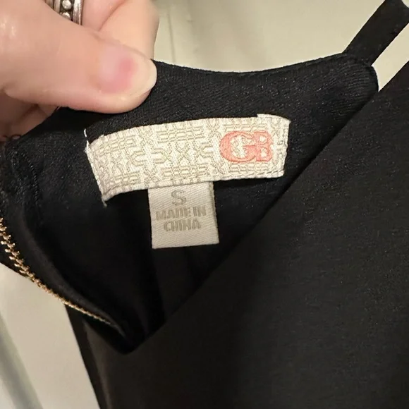 Gianni Bini Black Straight Leg Sleeveless Jumpsuit with cut outs size small - Picture 9 of 9